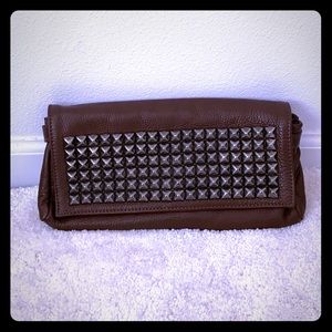Leather clutch
